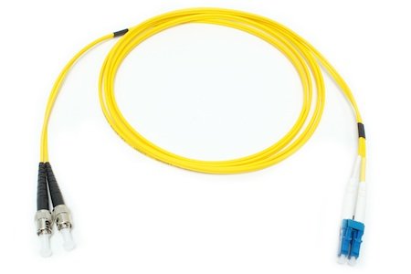 Cordon de raccordement LC/UPC-ST/UPC Duplex G657A2 2M (1,6mm/Jaune)