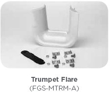 FGS-MTRM-A                 
Trumpet flare                 
geschikt voor 4x4 en 4x6      
downspouts