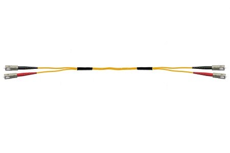 Patchcord SC/UPC-SC/UPC Duplex OM1 (62,5/125) 2M (1,8mm/Grijs)