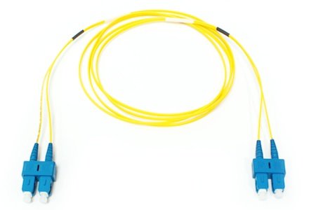 Patchcord SC/UPC-SC/UPC Duplex G657A2 2M (1,8mm/Geel)