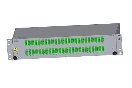 ODF 19" 2U 48xSC/APC (48xSC Simplex) OS2 Fully Loaded (G652D)